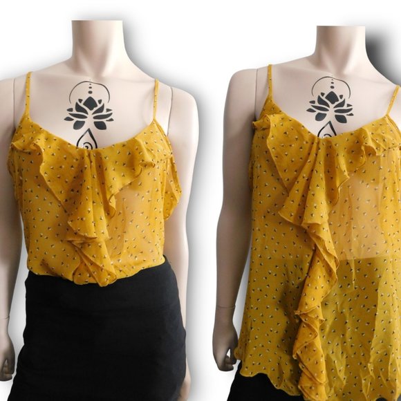 (2for15$) yellow top transparant , large - Picture 2 of 5